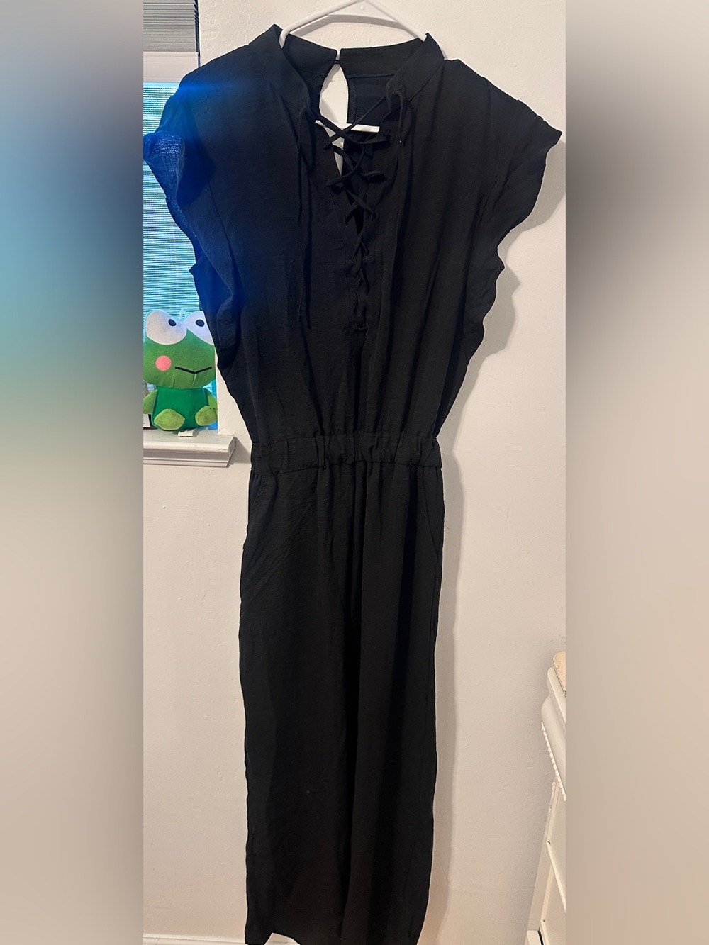 HALARA Tie Front Easy Peasy Jumpsuit